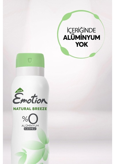 Tr Natural Breeze Kadın Alüminyumsuz Vegan Deodorant 3x200 Ml Hızlı Kurur, Leke Bırakmaz