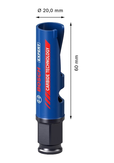 Bosch Expert Construction Material Delik Açma Testeresi 20 X 60 M