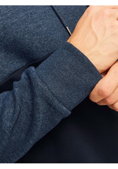 Jack & Jones Star Blocked Erkek Lacivert Sweatshirt 12256824-nb Lacivert