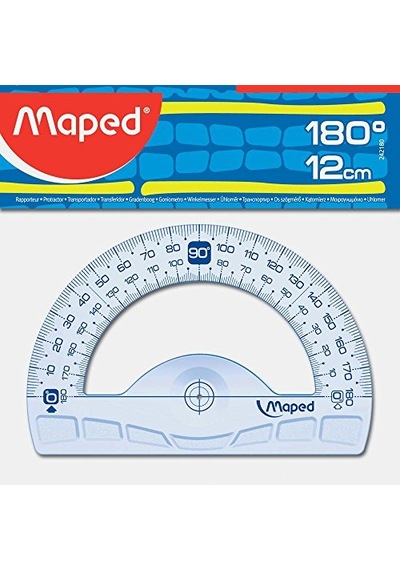 Maped Plastik Minkale Iletki 12 Cm 180 Derece
