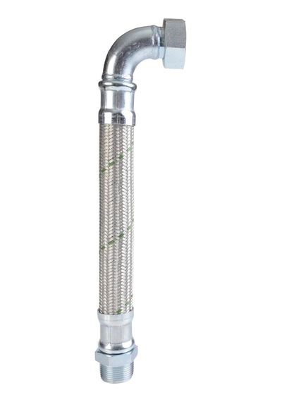 Üstüner 1/2-1/2 Termosifon & Şofben-pas.çelik Örgülü Flexıble Bağlantı Hortumu 80 Cm