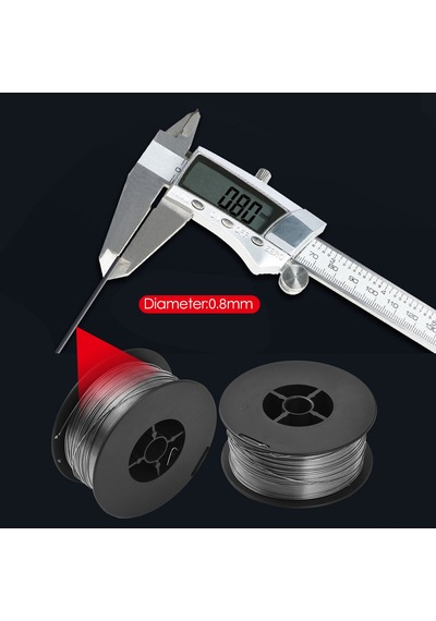 Kosona 0.8mm Çapında 1kg Gazsız Kaynak Teli - Kendinden Koruyucu Özlü Kaynak Teli