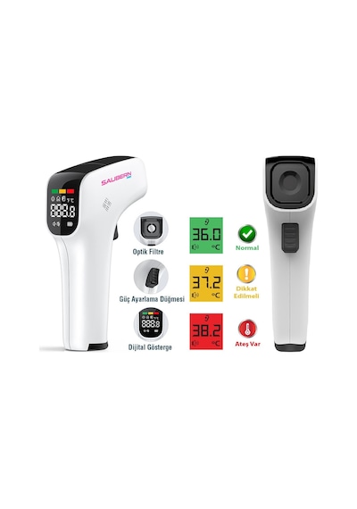 Saubern Baby BNT9608 Temassız Vücut ve Alından Ateş Ölçer