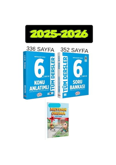 Editör Yayınları 6. Sınıf Tüm Dersler Konu Anlatımlı Ve Soru Bankası 2026