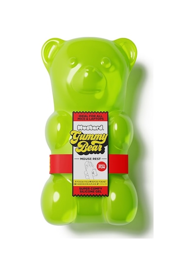 Mustard Gummy Bear Mouse Bilek Desteği - Yeşil