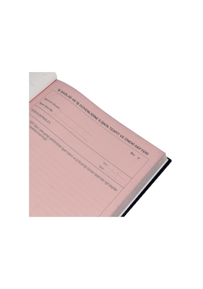 İş Sağlığı Ve Iş Güvenliğine Ilişkin Tespit Ve Öneri Defter N11.4454