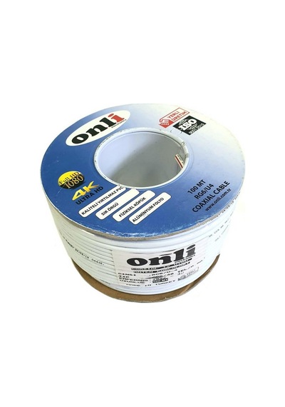 Onli Rg6-U4 Anten Kablosu 100Metre 48Tel