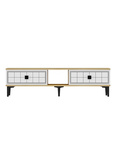 Tsa1501db - Yuka Tv Stand Safirmeşe-beyaz 150cm Safirmeşe-beyaz