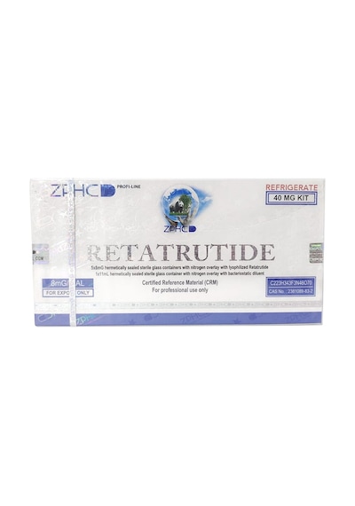 Zphc Retatrutide 40 Mg Zphc Dual Incretin Kit 8 Mg 5 Vial