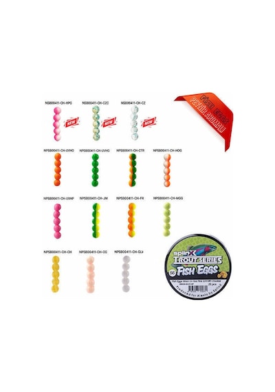 Spıınx Fish Eggs Hot Orange X Glow 10mm Cheddar Aromalı Suni Yem 25 Adet