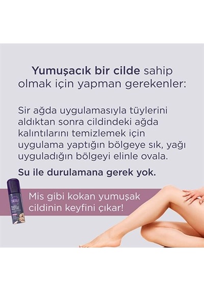 Sesu Ağda Temizleme Yağı 150 Ml.