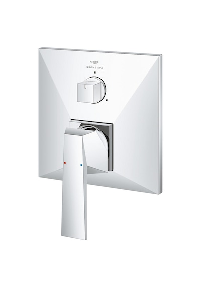 Grohe Allure Brilliant 24340000 Tek Kumandalı Üç Yönlü Banyo Bataryası Gümüş