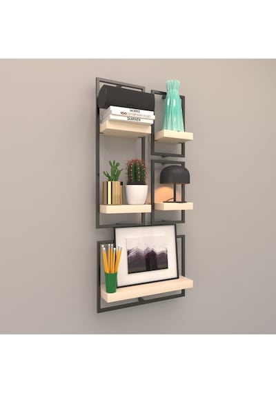 Rafkestir Milano Raf Seti - Model 8 Krem ( Mat )