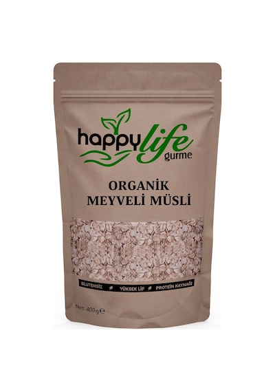 Happy Life Organik Müsli 500 G