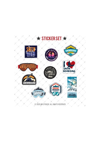 Bdls1 Küçük Boy 10lu Sticker Seti