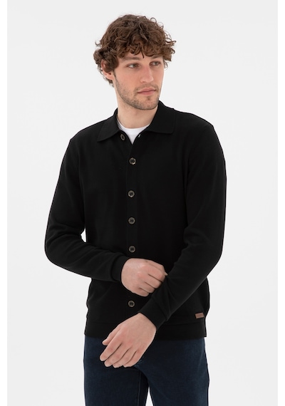 U.s. Polo Assn. Erkek Siyah Hırka Triko 50298272-vr046 Siyah