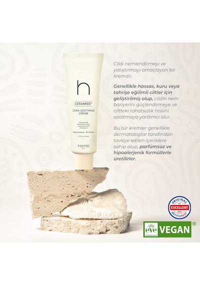 Hamel Ceramide Cera Soothing Kuru ve Hassas Ciltler için Bakım Kremi 80 ML
