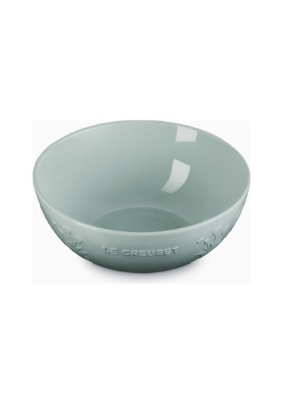 Le Creuset Jardin Seramik Salata Kasesi, Çiçek Desenli Şık Ve Çok Amaçlı Çok Renkli