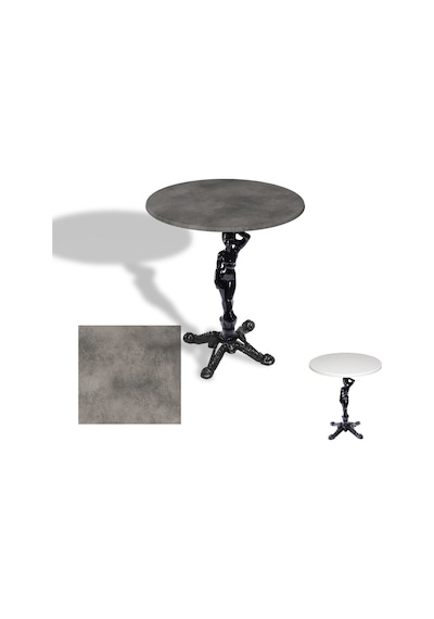 Çipa 1003 Döküm Ayak Yuvarlak Masa Çap 80cm - Werzalit, Wermodin Ve Allzalit Tabla - Copperfield Çok Renkli Çipa 1003 Döküm Ayak Yuvarlak Masa Çap 80cm - Werzalit, Wermodin Ve Allzalit Tabla - Copperfield Çok Renkli