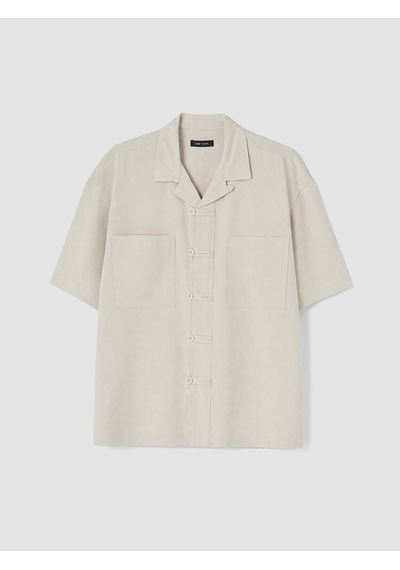 Lcw Vision Ekru Loose Fit Erkek Gömlek