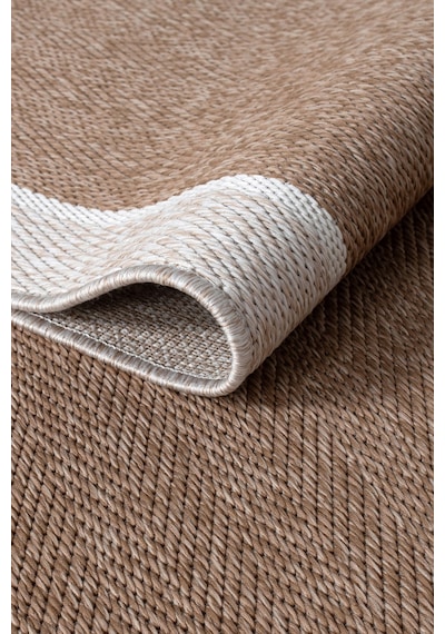 Venüs Sisal Antrasit Modern Dokuma Kilim Hasır Halı 513jut - Bej