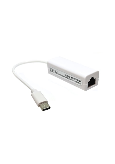 Type-c Usb Rj45 Ethernet 10/100 Çevirici Adaptör Win10/mac/linux