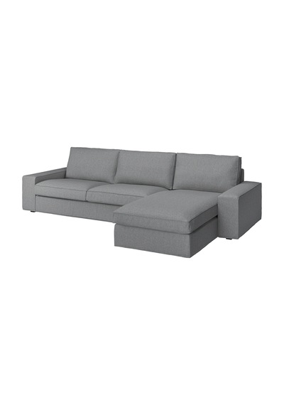 Ikea Bej Modern Kanepe - Uzanma Koltuklu 4'lü Kanepe