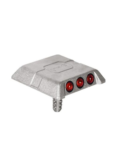 Ankrajlı Metal Yol Butonu 10 X 10 X 2,1 Cm