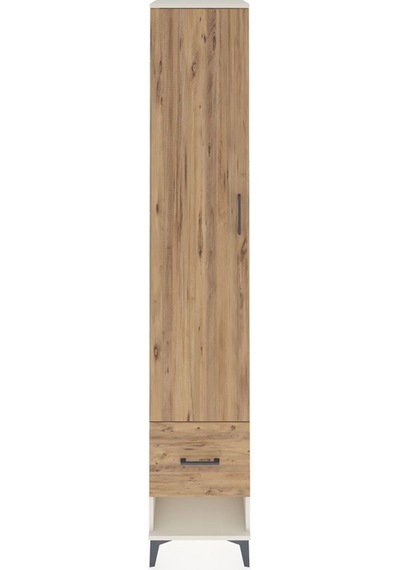 Hyperion Dolap 3 Raflı Tek Çekmeceli Tek Askılı 44x44x243 Ayt... Aytaşı