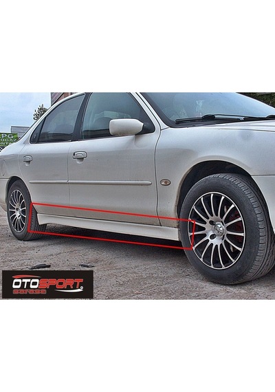 Ford Mondeo 1 Marşpiyel Sağ Sol Takım 1995 - 2000 Fiberglass Boyasız
