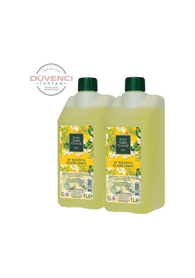 Eyüp Sabri Tuncer Klasik Limon Kolonyası Yedek Şişe 1 Litre X 2 Adet 7699749799371