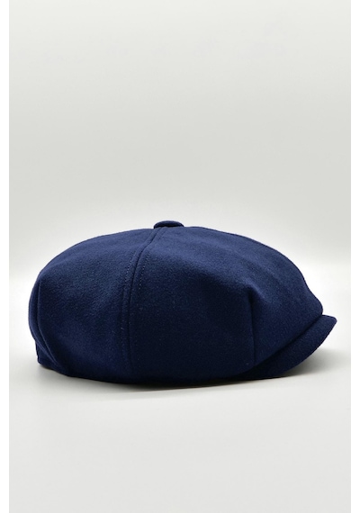 Külah Erkek Dökümlü Kışlık Newsie Kasket Premium Irish Flat Cap Şapka - Lacivert