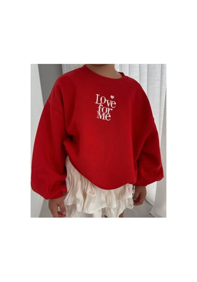 Çağlar Barbosa Sweatshirt Etek Kız Çocuk Takım Kırmızı