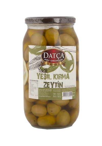 Datça Köy Ürünleri Domat Yağlı Kırma Zeytin 940 G
