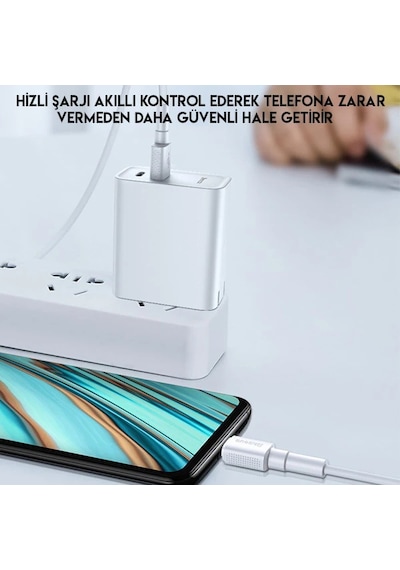 Baseus Mini White Micro Usb 4a Oppo Vıvo Dash Usb Şarj Kablosu 1metre- 5775 Mh-hs6310-8504