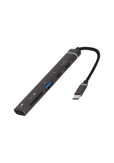 Büro Ev Ofis Cihazları İçin Usbc-5hub Model Connector