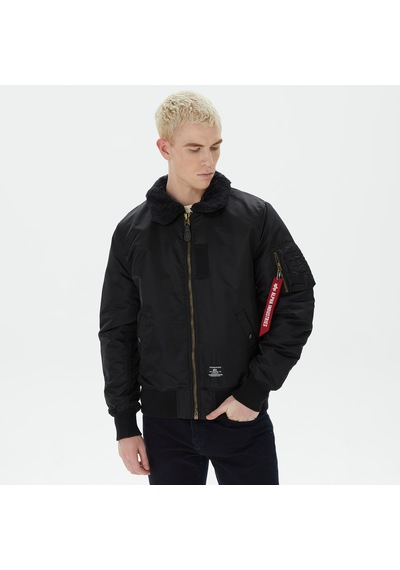Alpha Industrıes Alpha Industries B-15 Mod Flight Erkek Siyah Ceket