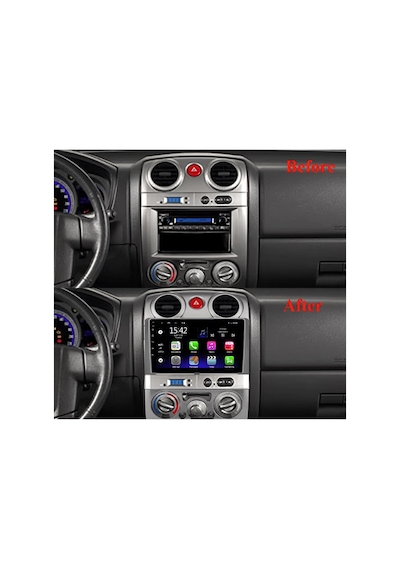 Isuzu D-max Android Multimedya Sistemi 4-64 Cadence R18 2007-2012 Ön Kayıt Kamera  9"