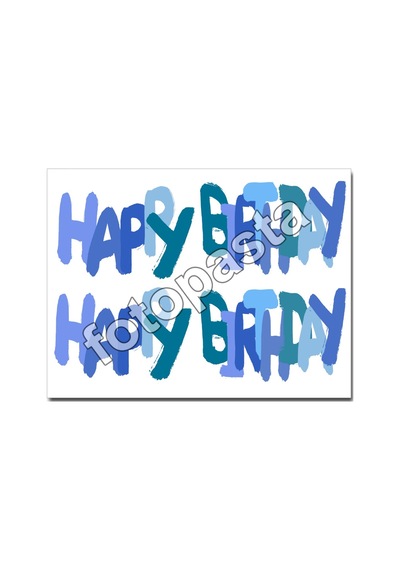Yenilebilir Resim Baskısı Happy Birthday 03