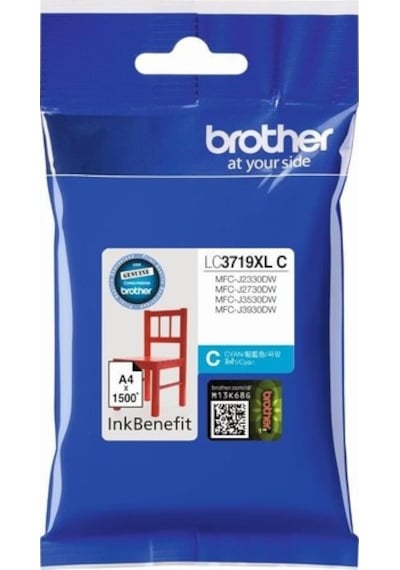 Brother Lc 3719Xl C Mavi /Cyan Mürekkep Kartuşu Lc3719Xl