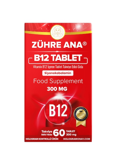 Vitamin B12 3000 Mcg 60 Tablet