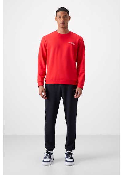 Tommy Life Fiesta - Lacivert Pamuklu Kalın Yumuşak Dokulu Comfort Fit Nakışlı Erkek Eşofman Takım - 85254 Kırmızı - Lacivert Tommy Life Fiesta - Lacivert Pamuklu Kalın Yumuşak Dokulu Comfort Fit Nakışlı Erkek Eşofman Takım - 85254 Kırmızı - Lacivert