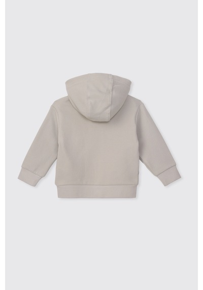 Panço Erkek Bebek Fermuarlı Mint Sweatshirt Yeşil
