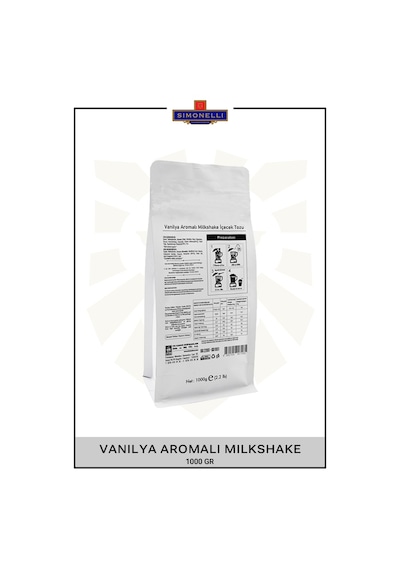 Simonelli Milkshake Vanilya Aromalı 1 KG