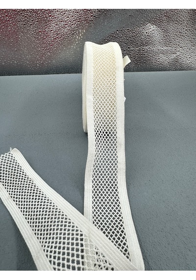 3 Cm Fileli Lastik-ekru-5 Metre