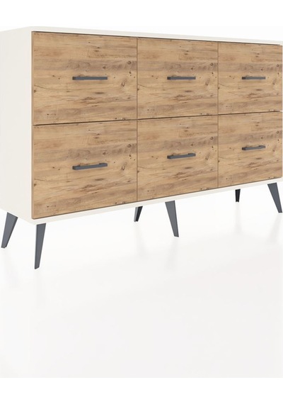 Arges Konsol 6 Çekmeceli 132x30x83 Aytaşı-aytaşı/çam Aytaşı/çam Arges Konsol 6 Çekmeceli 132x30x83 Aytaşı-aytaşı/çam Aytaşı/çam