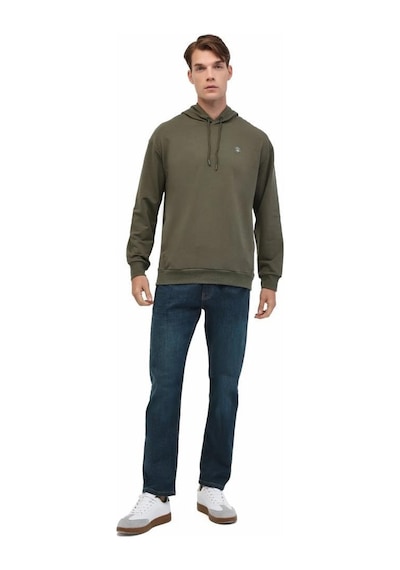 Lumberjack 5w Mb Sn73 Hoodıe 5pr Hakı Erkek Sweatshırt Haki