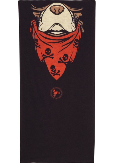 Ride To Love Boxer Köpek Desenli Bandana & Boyunluk