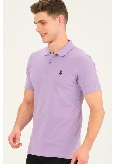 T8561 Dewberry Erkek Tshırt-lila Lila