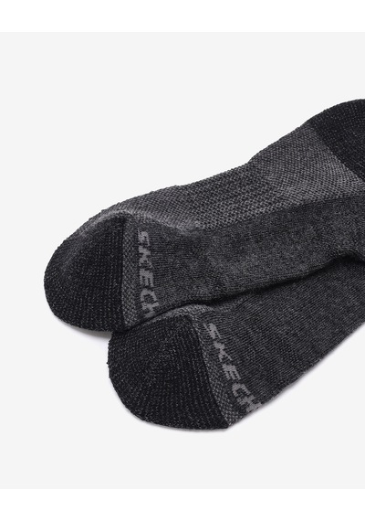 Skechers Wo1/2 Terry Traıl Qtr Crew - 2'li Paket Kadın Çorap Kadın Siyah Çorap S118743-001